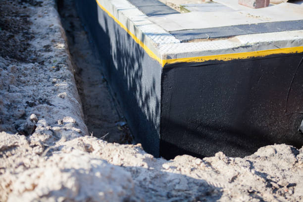 Residential Waterproofing installation at a Washington, DC home by SJ Waterproofing Pros